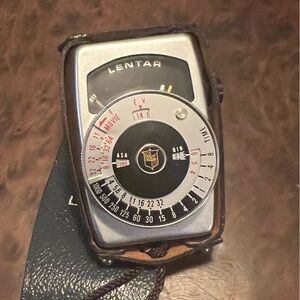 Vintage Lentar Photography Light Meter